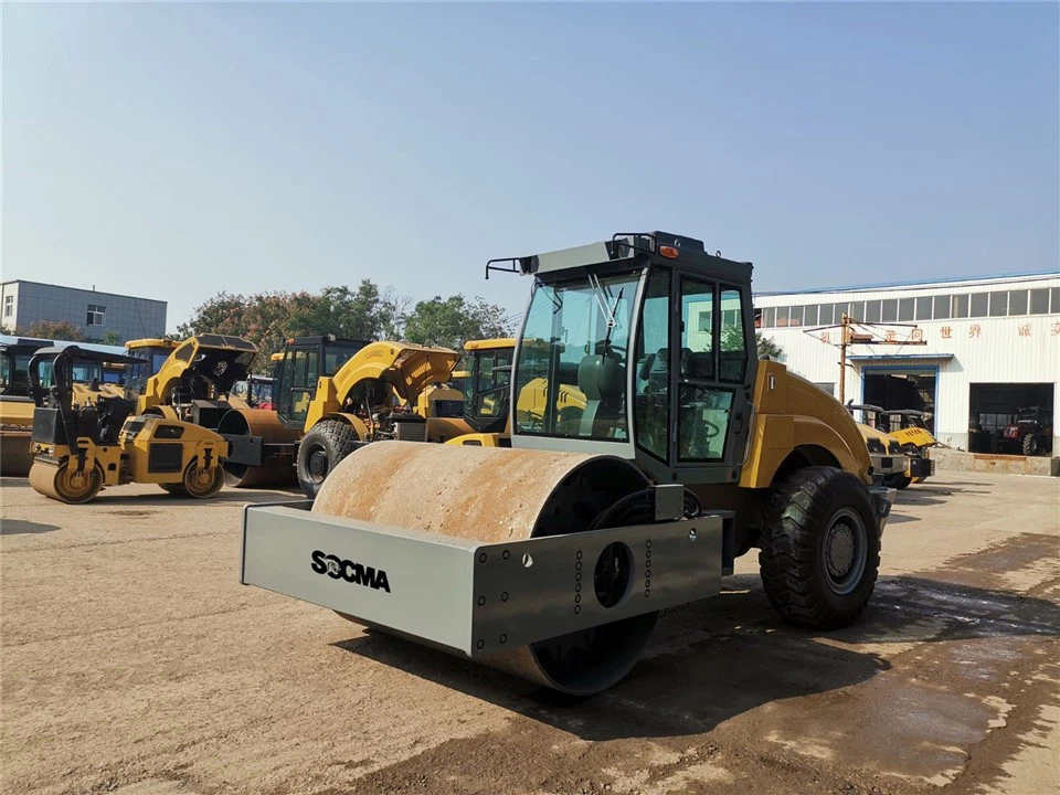 10Ton 110kw Road Roller Construction Machine LTD210H Double Drum Vibratory Compactor